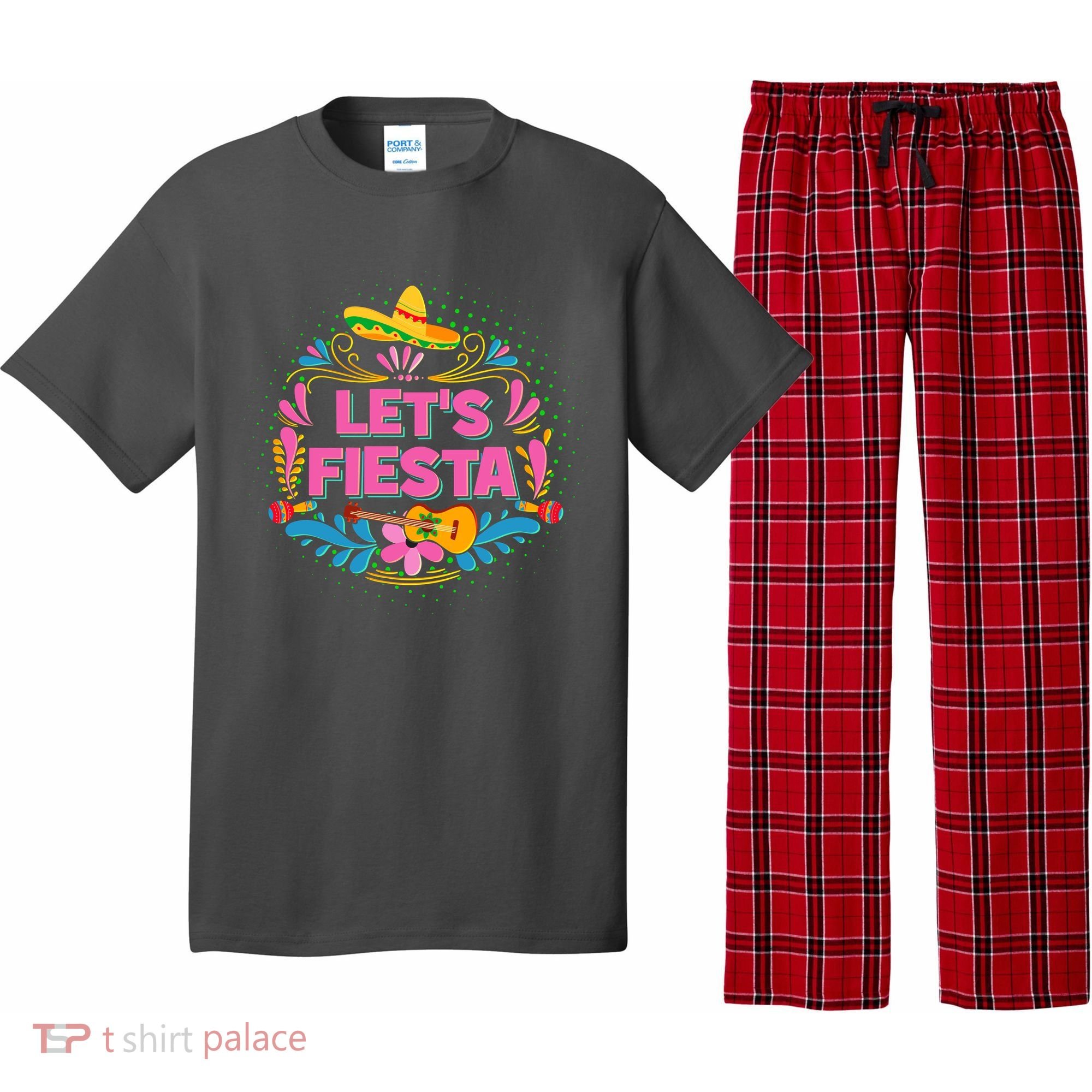 Let's Fiesta Celebrate Cinco De Mayo Pajama Set