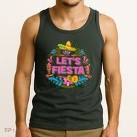 Let's Fiesta Celebrate Cinco De Mayo Tank Top thumb 3