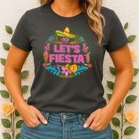 Let's Fiesta Celebrate Cinco De Mayo Women's T-Shirt thumb 2