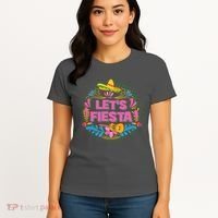 Let's Fiesta Celebrate Cinco De Mayo Women's T-Shirt thumb 4