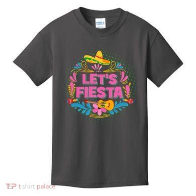 Let's Fiesta Celebrate Cinco De Mayo Kids T-Shirt