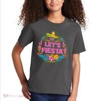 Let's Fiesta Celebrate Cinco De Mayo Kids T-Shirt thumb 2