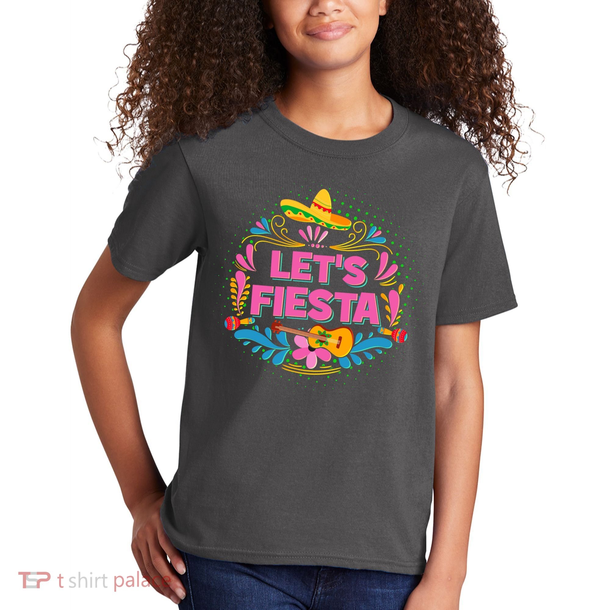 Let's Fiesta Celebrate Cinco De Mayo Kids T-Shirt