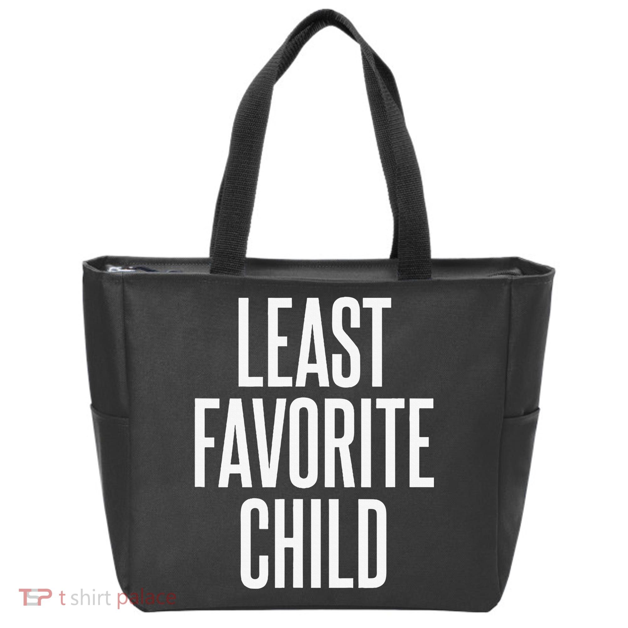 Least Favorite Child Tote Bag