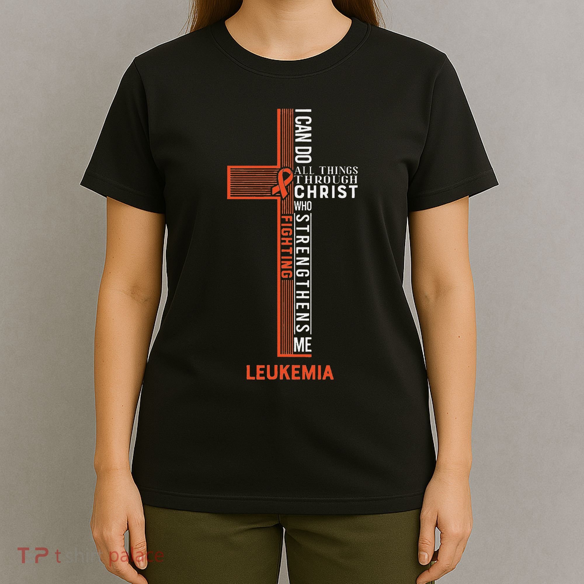 Leukemia Fight Cancer Ribbon T-Shirt