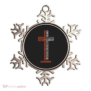 Leukemia Fight Cancer Ribbon Ornament