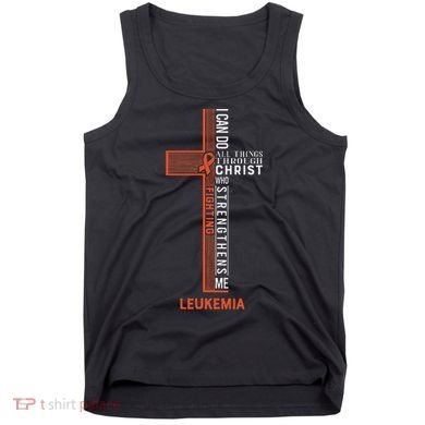 Leukemia Fight Cancer Ribbon Tank Top