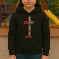 Leukemia Fight Cancer Ribbon Kids Hoodie thumb 3