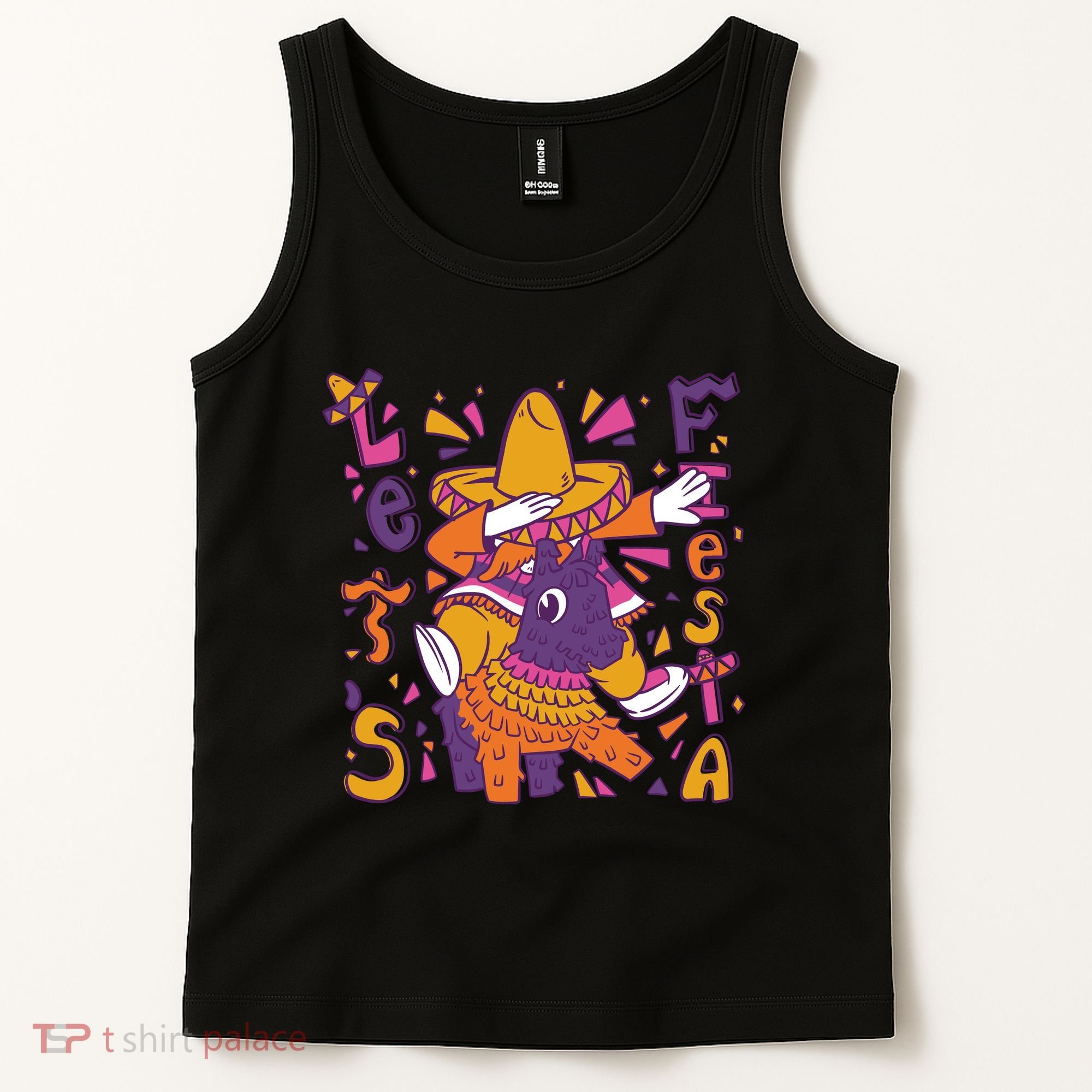 Let's Fiesta Cinco De Mayo Celebration Tank Top