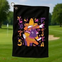 Let's Fiesta Cinco De Mayo Celebration Golf Towel thumb 1