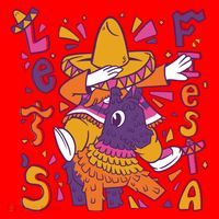 Let's Fiesta Cinco De Mayo Celebration Santa Hat thumb 1