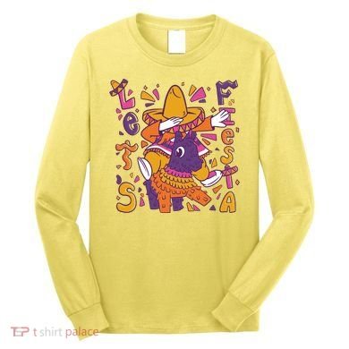 Let's Fiesta Cinco De Mayo Celebration Long Sleeve Shirt