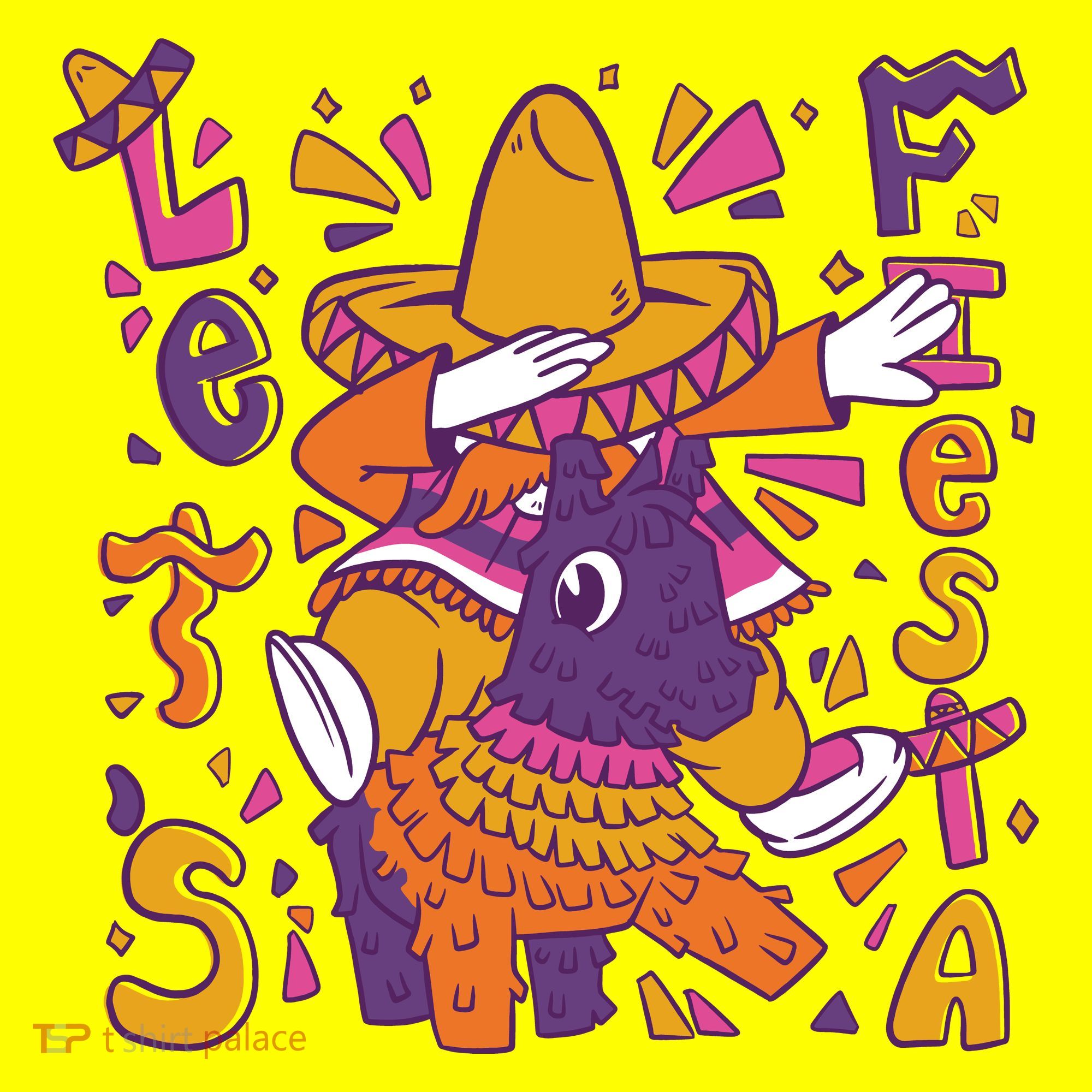Let's Fiesta Cinco De Mayo Celebration Baby Bodysuit