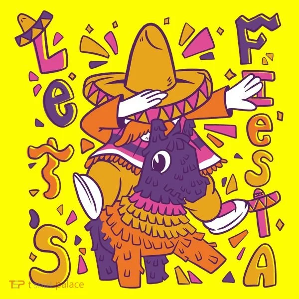 Let's Fiesta Cinco De Mayo Celebration Toddler T-Shirt
