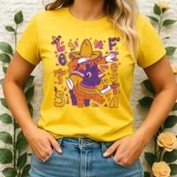 Let's Fiesta Cinco De Mayo Celebration Women's T-Shirt thumb 2