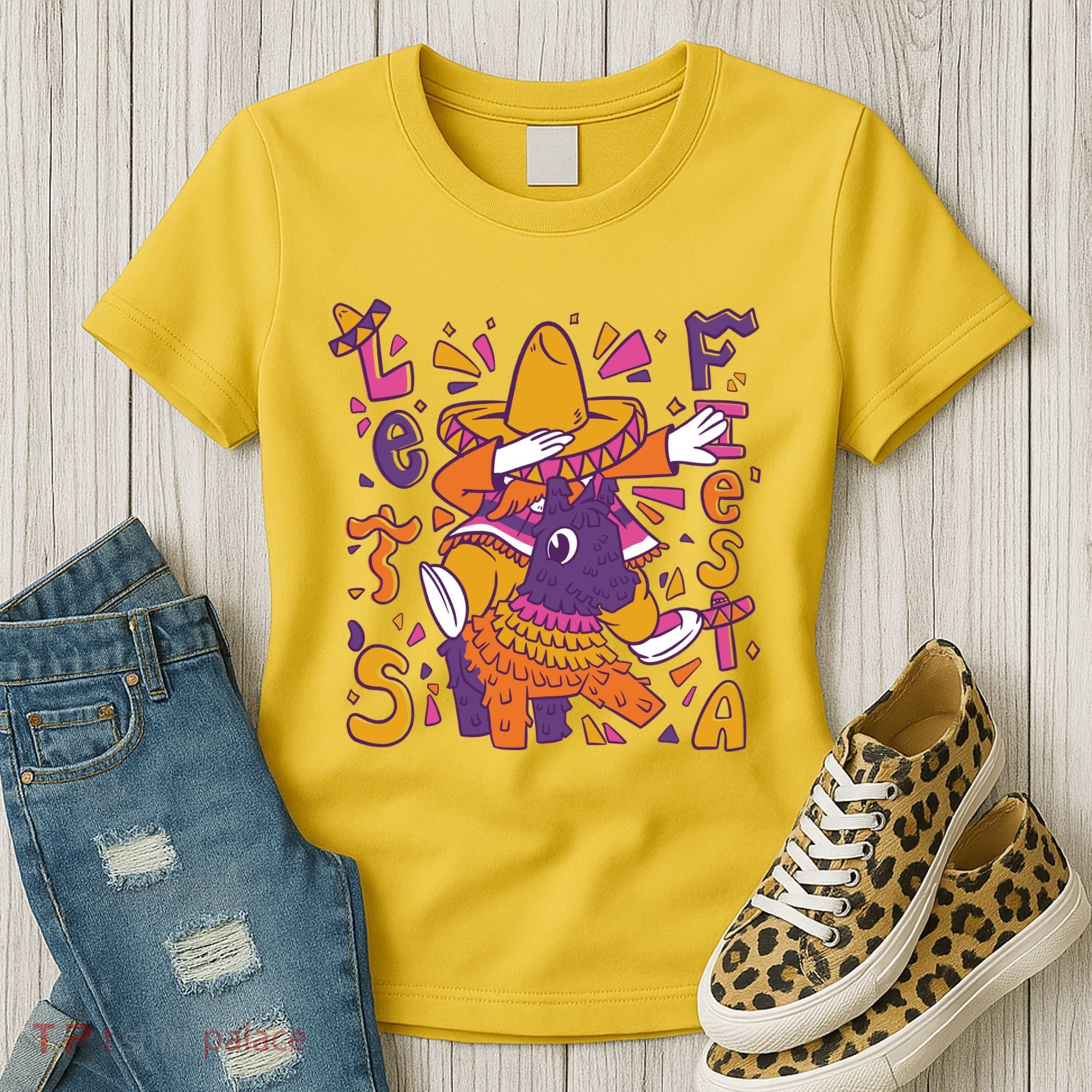 Let's Fiesta Cinco De Mayo Celebration Women's T-Shirt