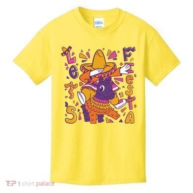 Let's Fiesta Cinco De Mayo Celebration Kids T-Shirt