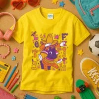 Let's Fiesta Cinco De Mayo Celebration Kids T-Shirt thumb 3