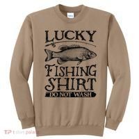 Lucky Fishing Do Not Wash Fishing Sweatshirt thumb 0
