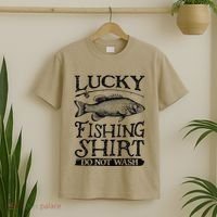 Lucky Fishing Do Not Wash Fishing T-Shirt thumb 2