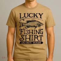 Lucky Fishing Do Not Wash Fishing T-Shirt thumb 3