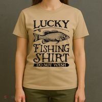 Lucky Fishing Do Not Wash Fishing T-Shirt thumb 4