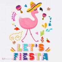 Let's Fiesta Flamingo Cinco De Mayo Mousepad thumb 1
