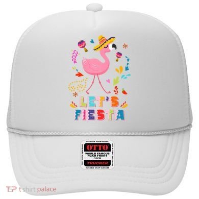 Let's Fiesta Flamingo Cinco De Mayo Hat
