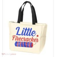 Little Firecracker Funny 4th Of July Tote Bag thumb 3