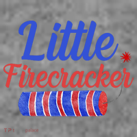 Little Firecracker Funny 4th Of July Tall Sweatshirt thumb 2