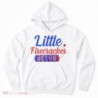 Little Firecracker Funny 4th Of July Hoodie thumb 0