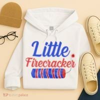 Little Firecracker Funny 4th Of July Hoodie thumb 4