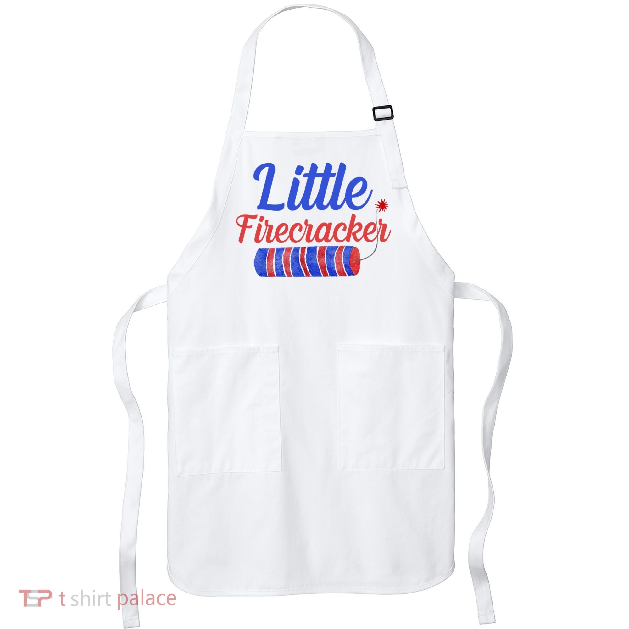 Little Firecracker Funny 4th Of July Apron