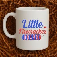 Little Firecracker Funny 4th Of July Coffee Mug thumb 2