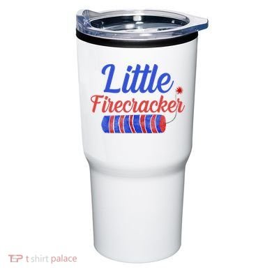 Little Firecracker Funny 4th Of July Tumbler