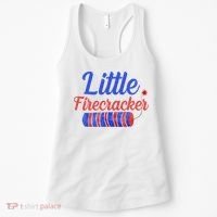 Little Firecracker Funny 4th Of July Women's Tank Top thumb 0