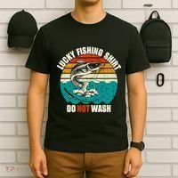 Lucky Fishing Funny Catfish T-Shirt thumb 6