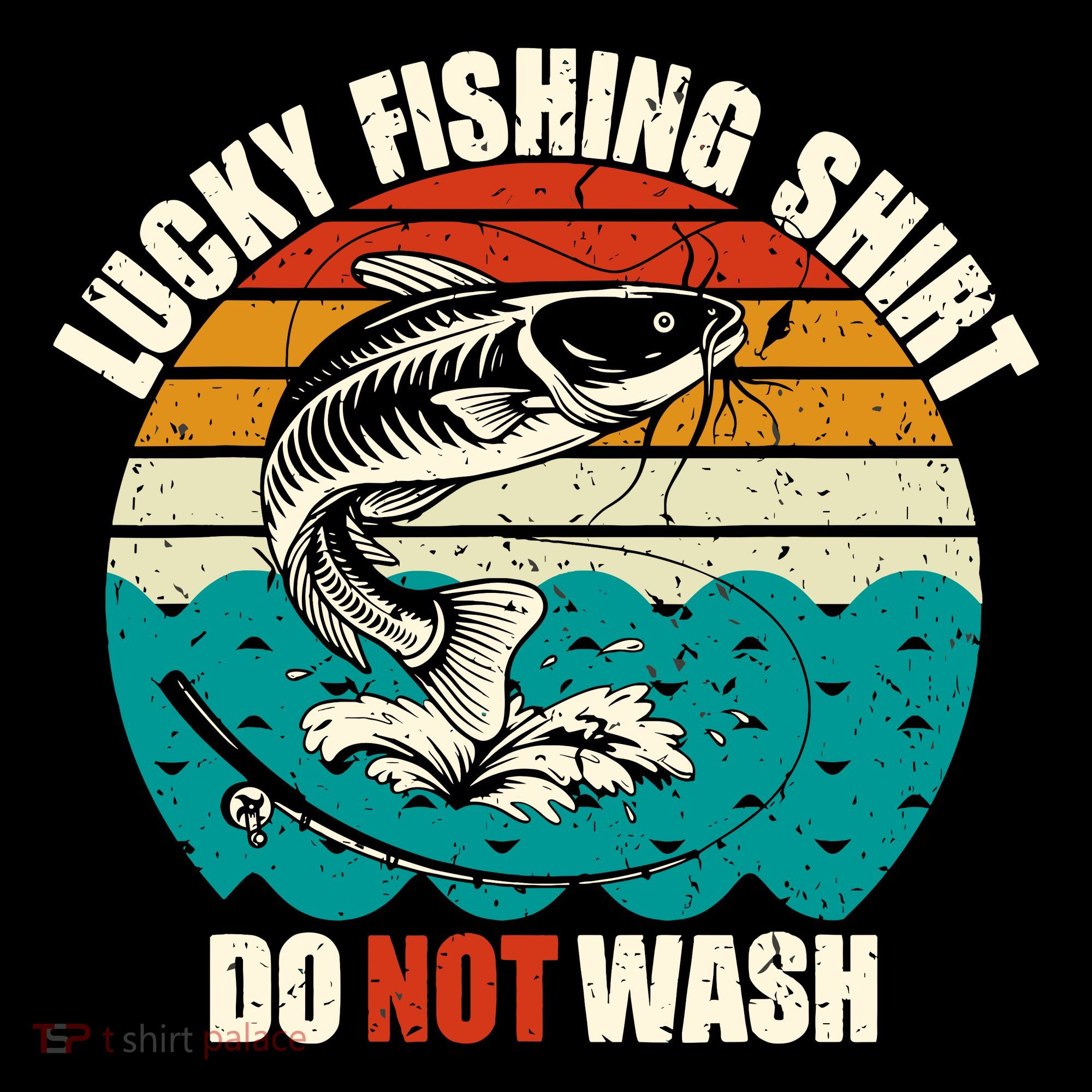 Lucky Fishing Funny Catfish Women's Hoodie