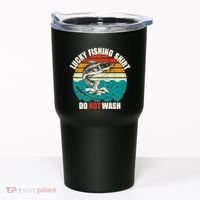 Lucky Fishing Funny Catfish Tumbler thumb 0