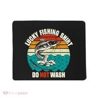 Lucky Fishing Funny Catfish Mousepad thumb 0