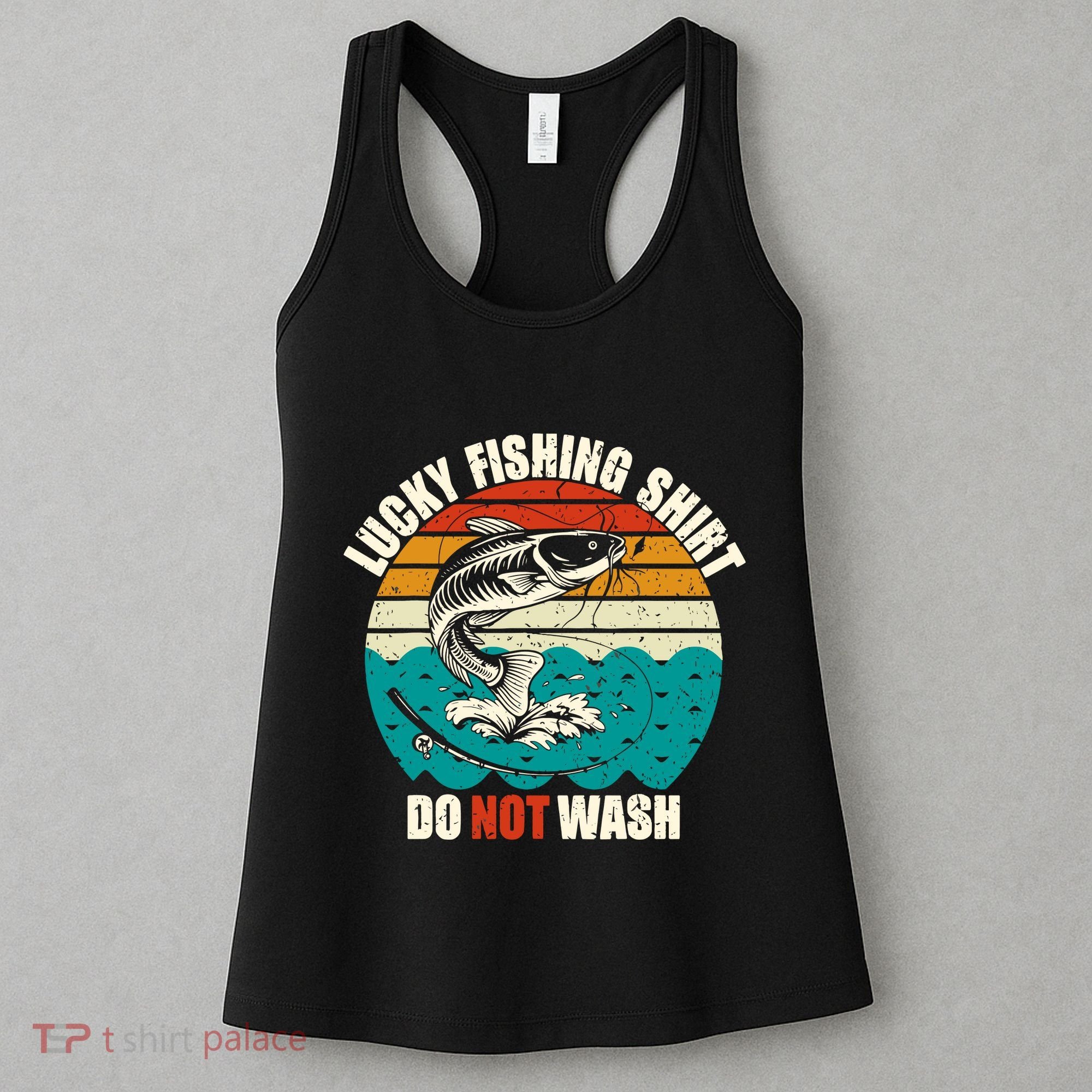 Lucky Fishing Funny Catfish Women's Tank Top