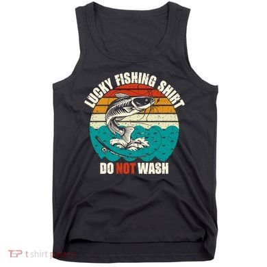 Lucky Fishing Funny Catfish Tank Top
