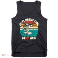 Lucky Fishing Funny Catfish Tank Top thumb 0