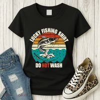 Lucky Fishing Funny Catfish Women's T-Shirt thumb 3
