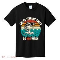 Lucky Fishing Funny Catfish Kids T-Shirt thumb 0