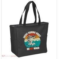 Lucky Fishing Funny Catfish Tote Bag thumb 2