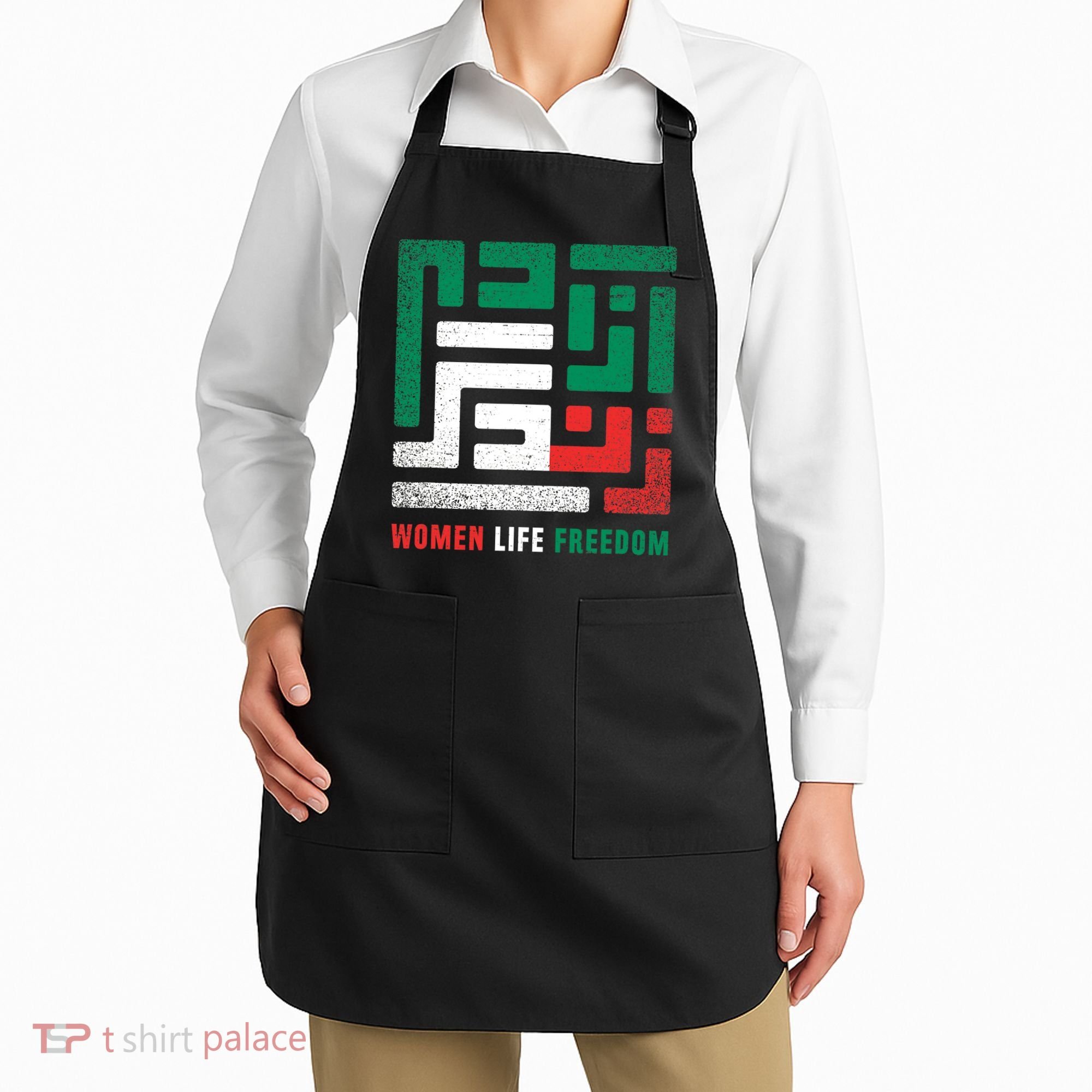  Life Freedom Free Iran Apron