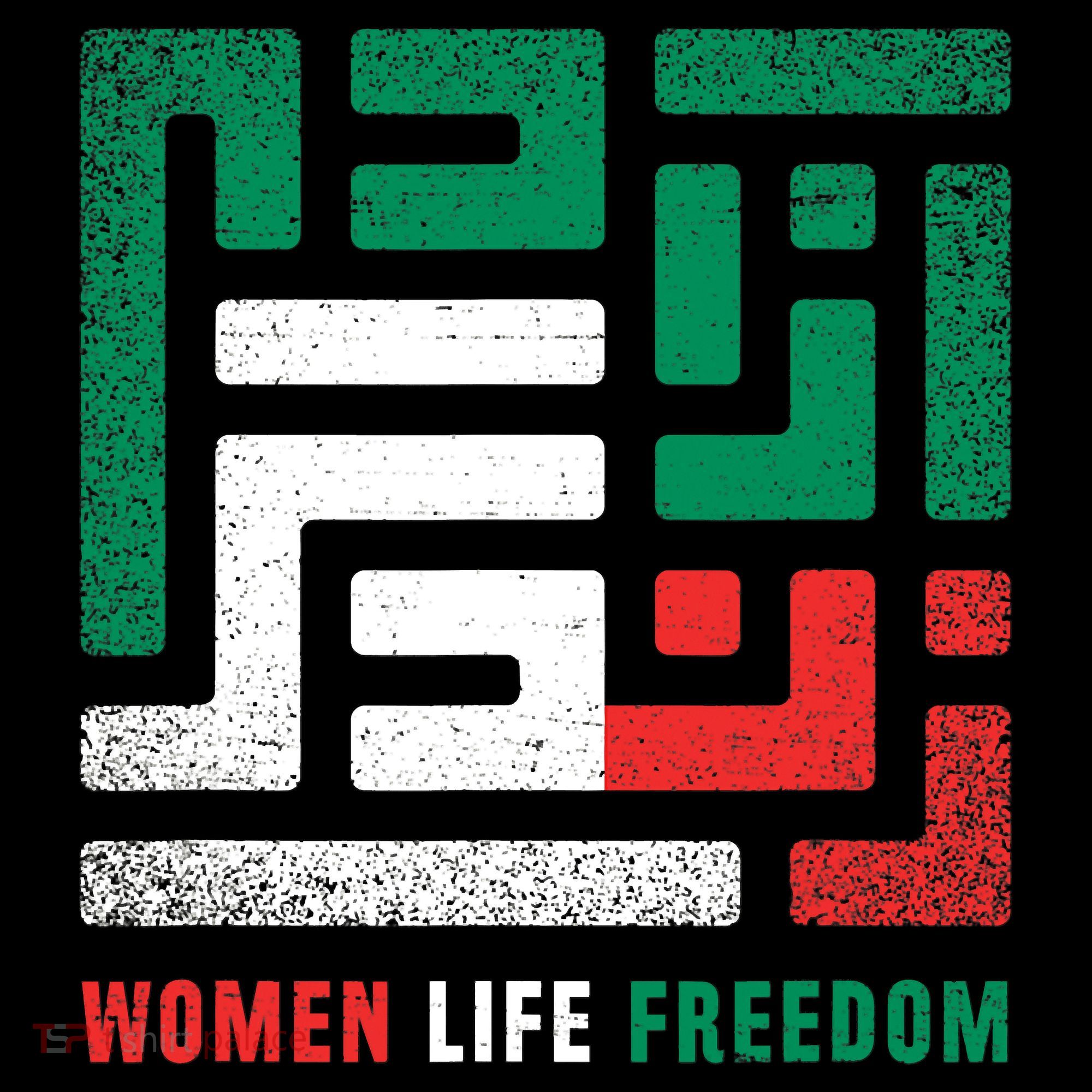  Life Freedom Free Iran Women's Hoodie