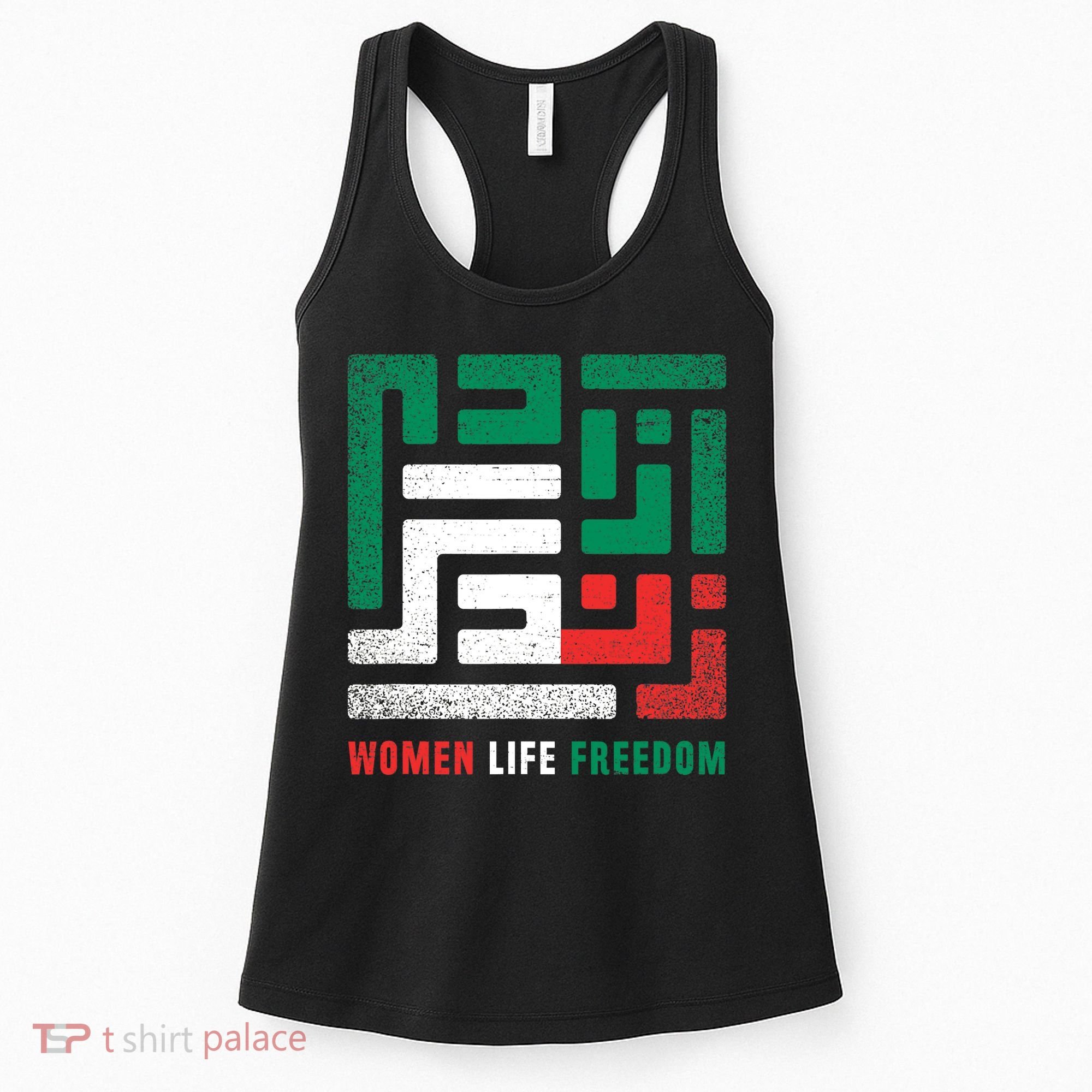  Life Freedom Free Iran Women's Tank Top