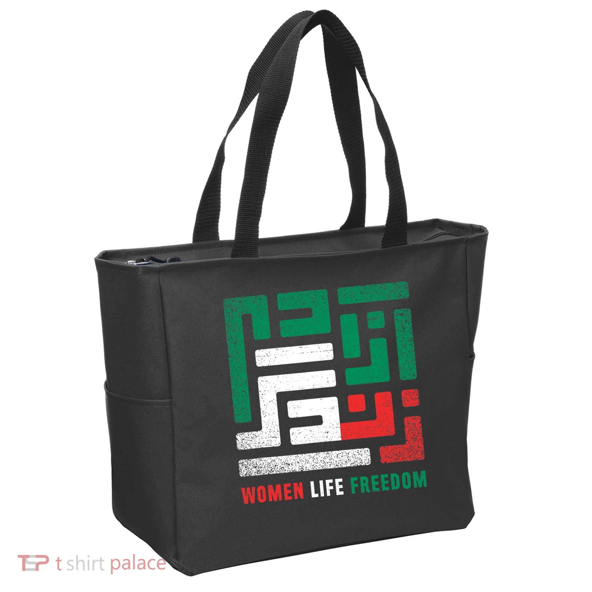  Life Freedom Free Iran Tote Bag